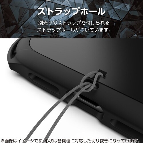 GalaxyA255G ケース 耐衝撃 ブラック