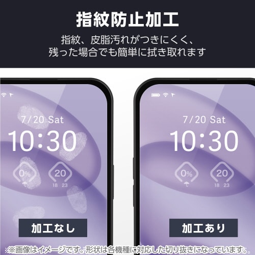 GalaxyA255G ガラスフィルム フレーム付