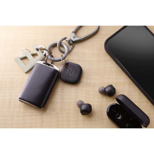 スマートタグ 紛失防止 タグ 4個入り ブラック