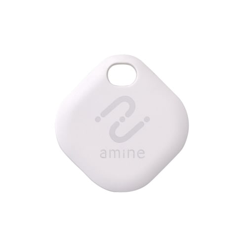 スマートタグ 紛失防止 タグ 電池式 ホワイト