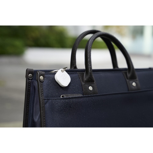 スマートタグ 紛失防止 タグ 電池式 ホワイト