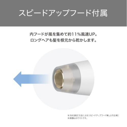 ヘアドライヤー 大風量 プロテクトイオン グレー