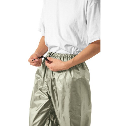 いぶし銀レインスーツ2 グレー M