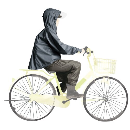 ワイドレインスーツ ネイビー M