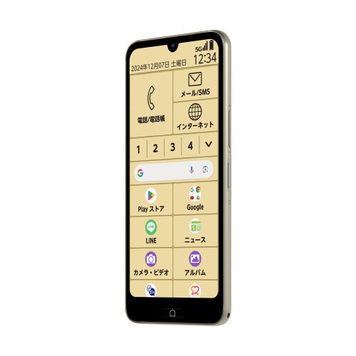 らくらくスマートフォン Lite MR01