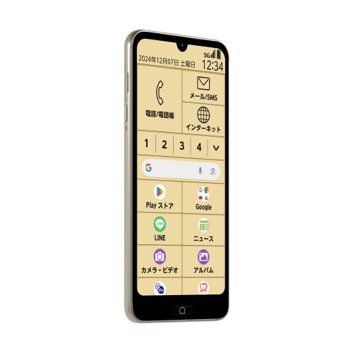 らくらくスマートフォン Lite MR01