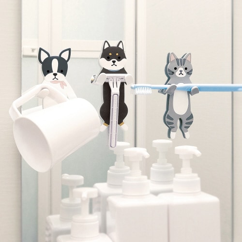 スティッキーフックフレンズ サバトラ×4