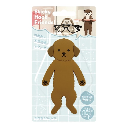 スティッキーフックフレンズ トイプードル×4