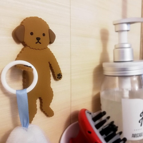 スティッキーフックフレンズ トイプードル×4