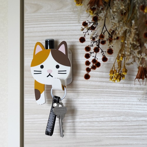 スティッキーフックポケット 02みけねこ