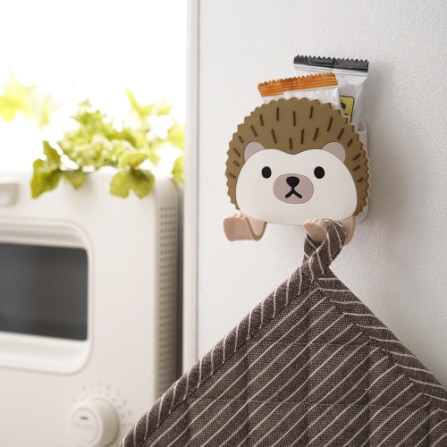 スティッキーフックポケット 06はりねずみ