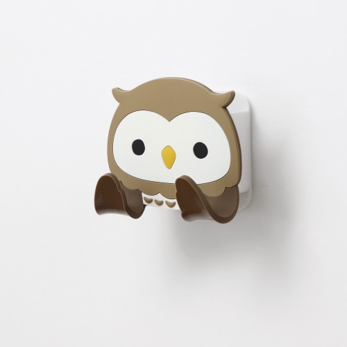 スティッキーフックポケット 07ふくろう