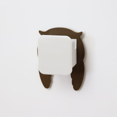 スティッキーフックポケット 07ふくろう