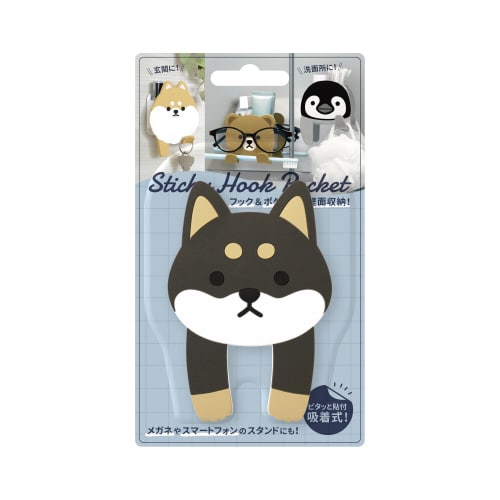 スティッキーフックポケット 11くろしば