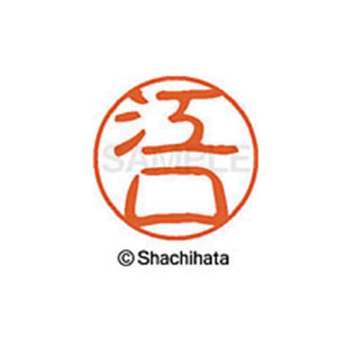 シヤチハタネーム ブラック11 江口