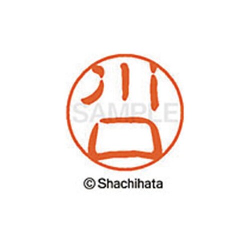 シヤチハタネーム ブラック11 川口