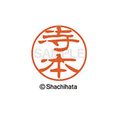 シヤチハタネーム ブラック11 寺本