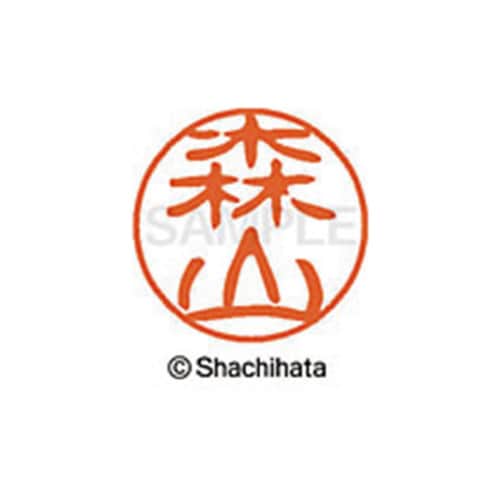 シヤチハタネーム ブラック11 森山