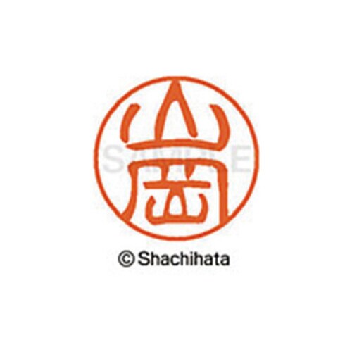 シヤチハタネーム ブラック11 山岡