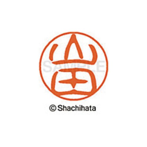 シヤチハタネーム ブラック11 山田