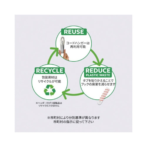 コマンドTMフックコードハンガー