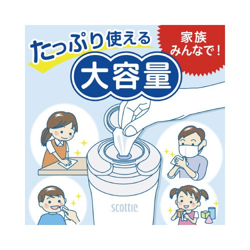 ウェットティシュー除菌99.99% 詰替 80枚