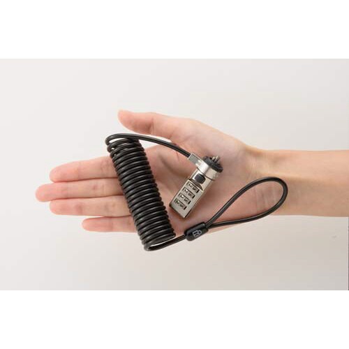 コンパクトワンプッシュダイヤルロック コイル式