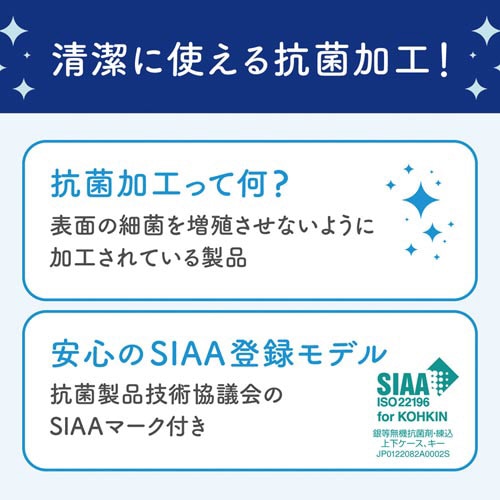 ジャスト型抗菌電卓 JW−122CL−N