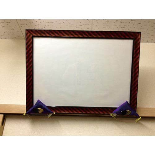 額フトン 大 紫色 1組(2個入)