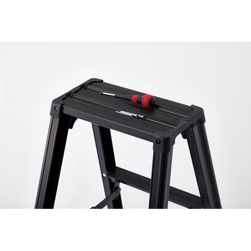 脚軽ブラック(トレー形状)4段