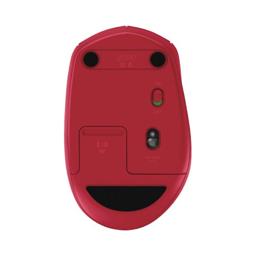 無線光学式マウス M590GT レッド