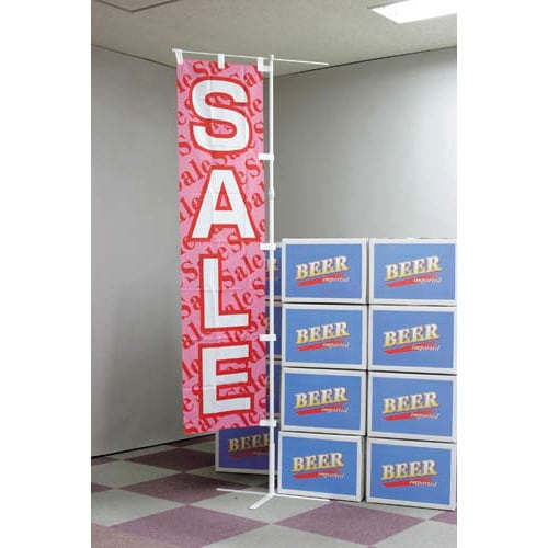 のぼりポール用クロススタンド