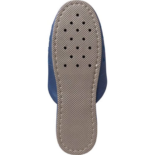 足が蒸れにくいビニールスリッパ ネイビー M