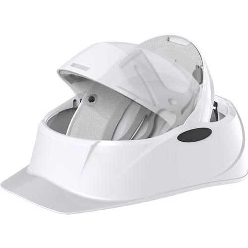 携帯防災ヘルメット Crubo ホワイト