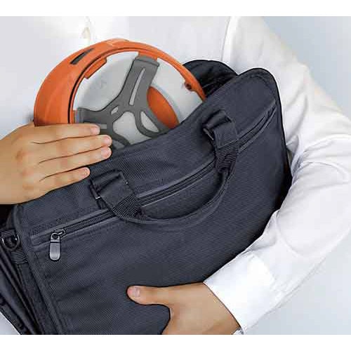 携帯防災ヘルメット Crubo ホワイト