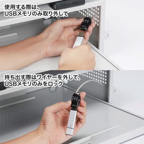 セキュリティワイヤーロック