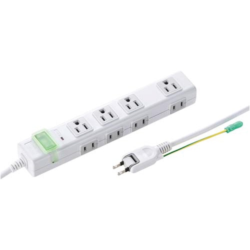 OAタップ 8個口(3P×4+2P×4個口) 2m