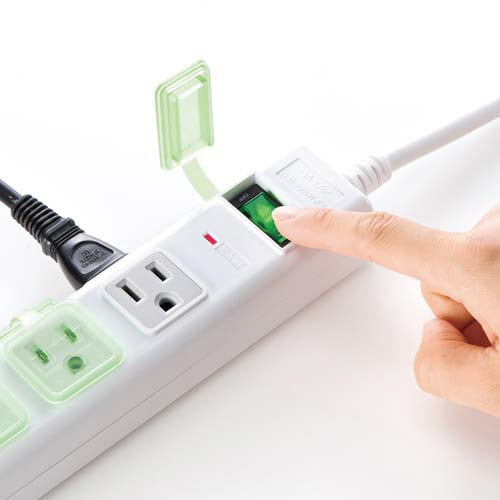 OAタップ 8個口(3P×4+2P×4個口) 2m