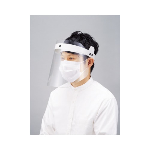 フェイスシールド(ヘッドギアタイプ) 5セット入