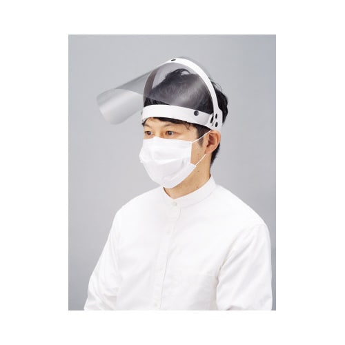 フェイスシールド(ヘッドギアタイプ) 5セット入