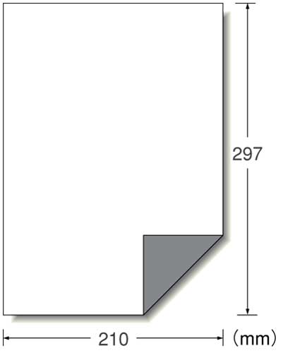 修正再はくりラベル 兼用 ノーカット 10枚