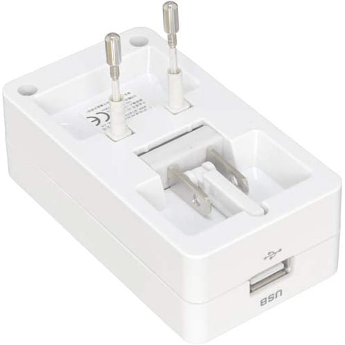 海外専用 USB付き変換プラグ 5タイプ対応