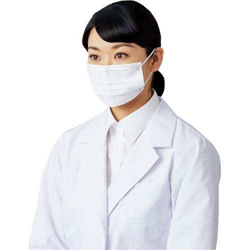 3層式メディカルマスク ホワイト 50枚入