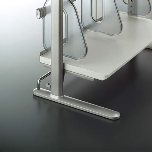 リスペースCデスクシェルフ1左ウィング1000LG