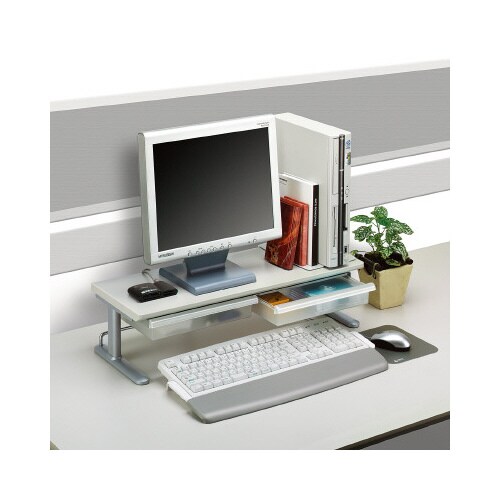 リスペースCキーボードスライダ1トレー付600LG