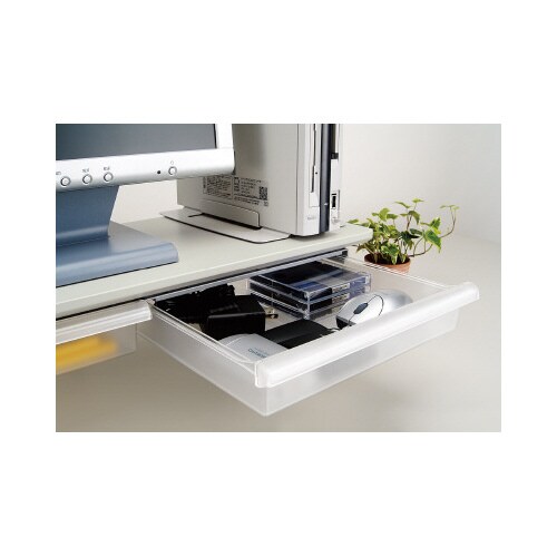 リスペースCキーボードスライダ1トレー付600LG