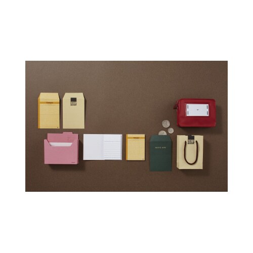 ミニファイルボックス <レトロブング> 桃