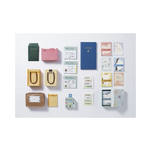 ミニファイルボックス <レトロブング> 桃