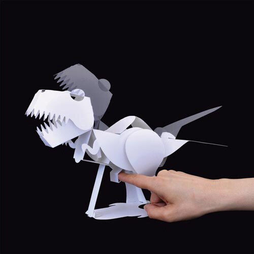 恐竜ペーパークラフト ティラノサウルス