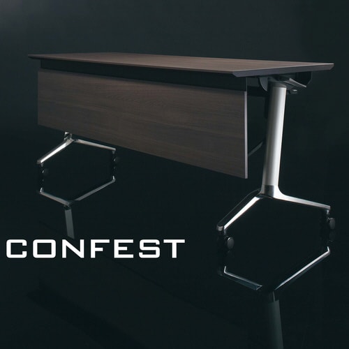 コンフェスト スタンW15D6薄木目棚付